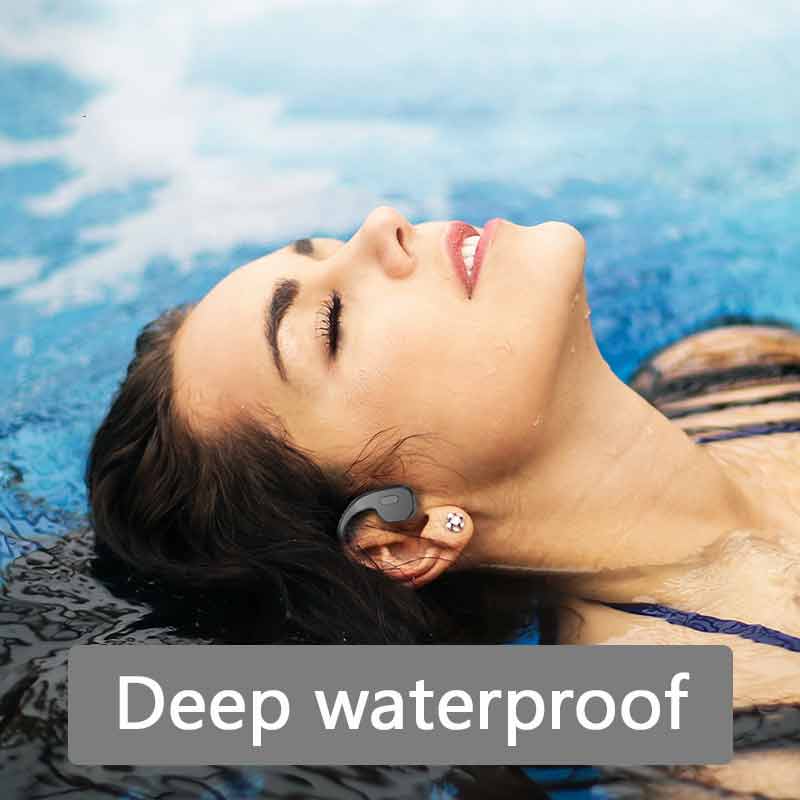 2020New IPX8 impermeable MP3 Bluetooth 5,0 conducción ósea wimming auriculares 32G incorporado tarjeta de memoria swmming auriculares mp3 player