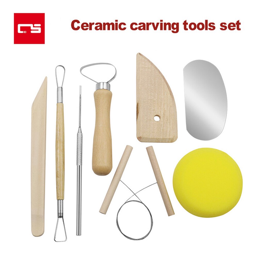 8 In 1 Clay Sculpting Kit Molding Gereedschap Voor Diy Keramische Aardewerk
