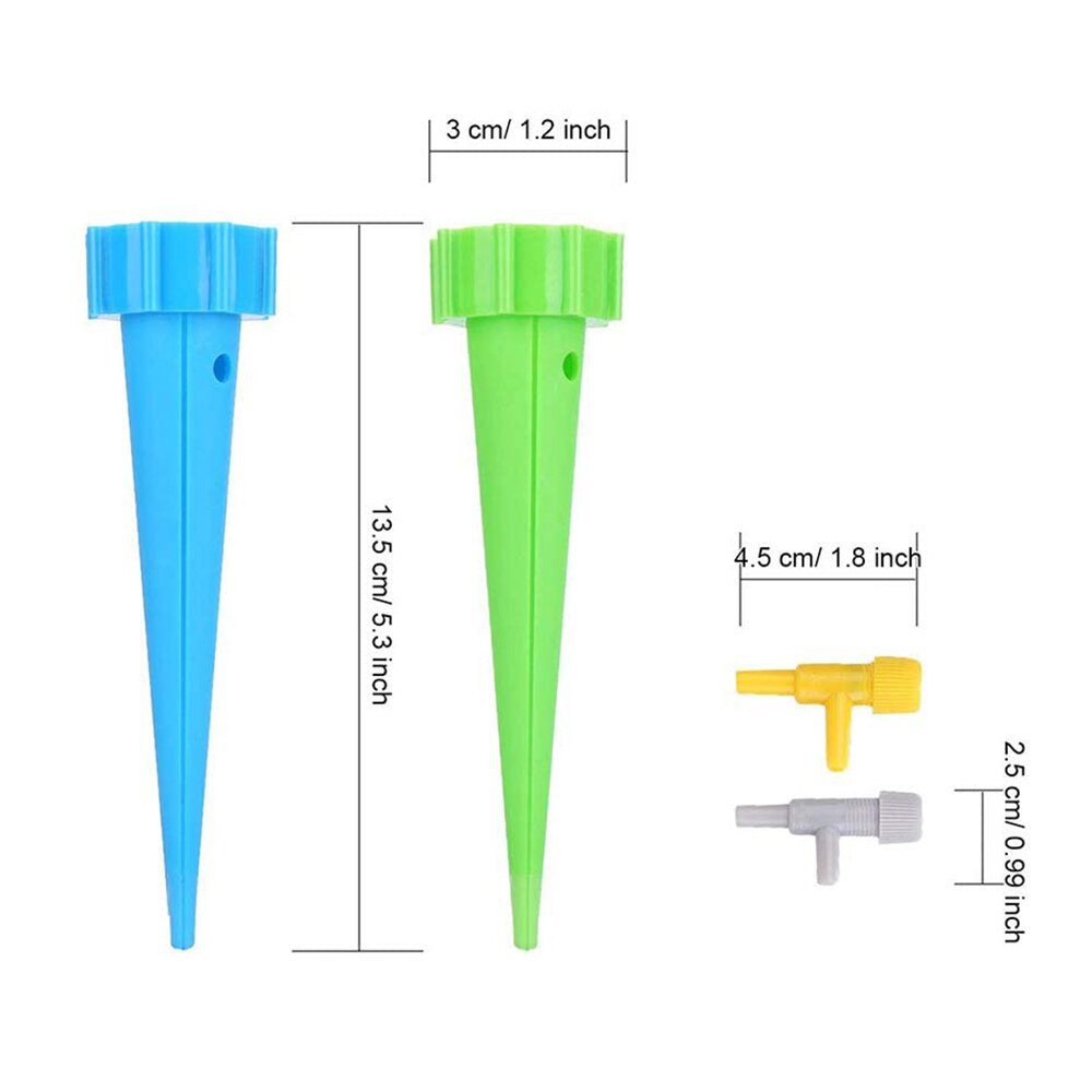 36/24/12/6 PCS Auto Drip Irrigation Watering System Dripper Spike Kits Garden Household Plant Flower Automatic Waterer Tools