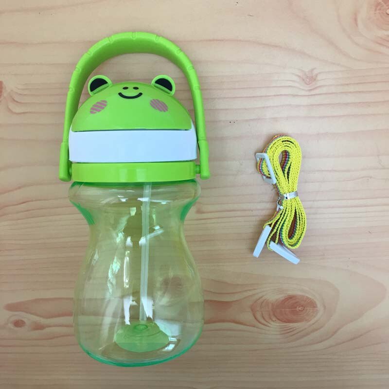 Bouteille d'alimentation pour bébés 2 usage | Eau, bouteille de lait, bouche douce, bec de canard, boisson pour bébé formation, bouteille d'alimentation 400ml: green
