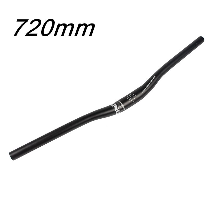 UNO – guidon de vtt en alliage d'aluminium, Logo blanc, barre à une forme, 31.8x640/680/700/720/740mm: 720mm Swallow Bar