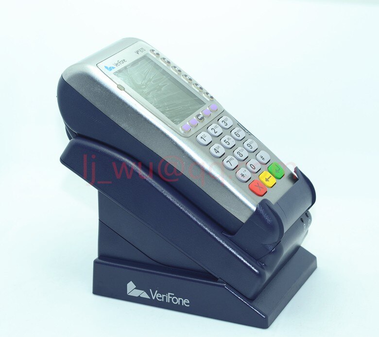 cargador Original Verifone Vx670 Vx680 base negra/azul