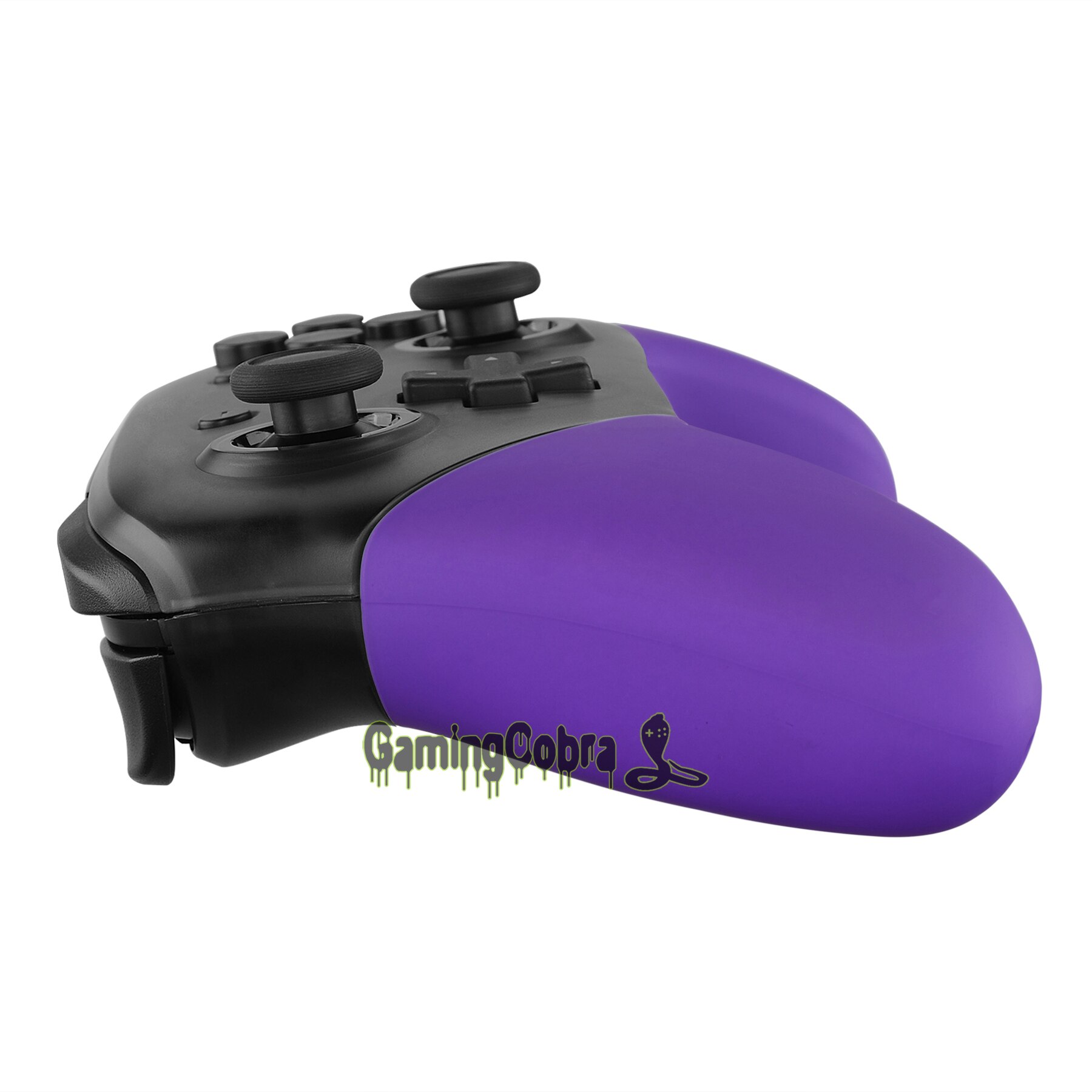 Paars Soft Touch Handvat Grips Shell Cover Case Met Gereedschap Vervanging Kits Voor Ns Schakelaar Pro Controller