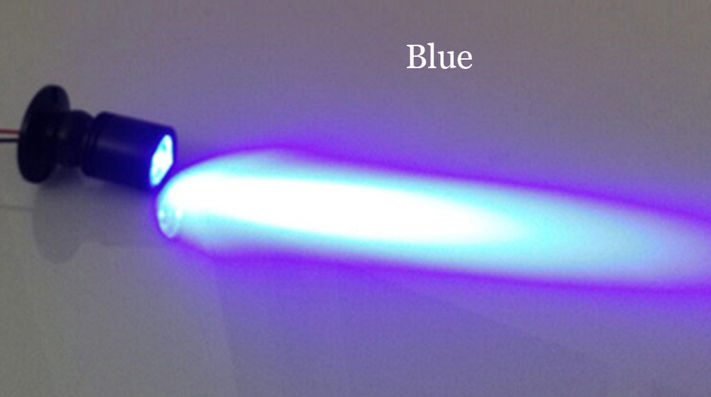 1 stk/parti  d20mm 1w søkelyset skaplampe faretto høy effekt ledet varmhvit  ac2230v dc12v stk.: Blå