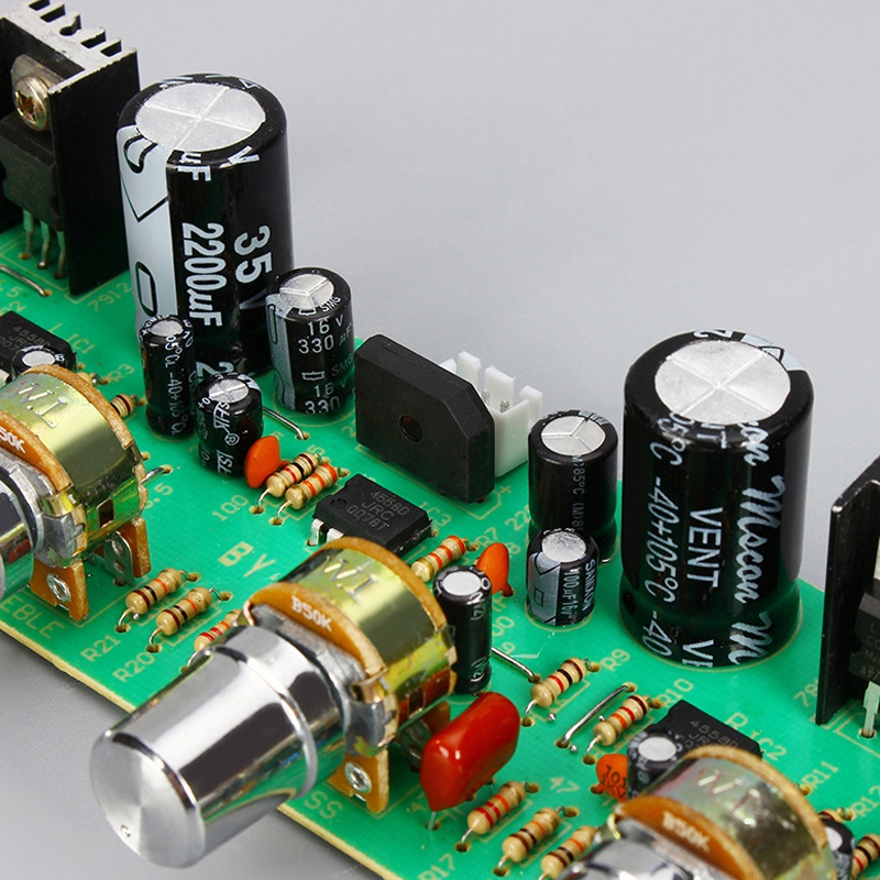 12V NE4558 HIFI Preamp Tone Board Bass Treble Volume Control Pre-Amplifier Board
