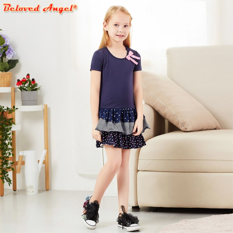 Zoete Kinderen Meisje Kleding Casual School voor Meisjes Tutu Jurk Kids Girl Party Wear Kleding Kerst Baljurk 3 -8 jr