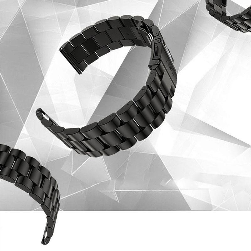 Uthai S07 Strap Voor Samsung Gear S2/S3 20Mm 22Mm Horloge Band Roestvrij Stalen Horlogeband