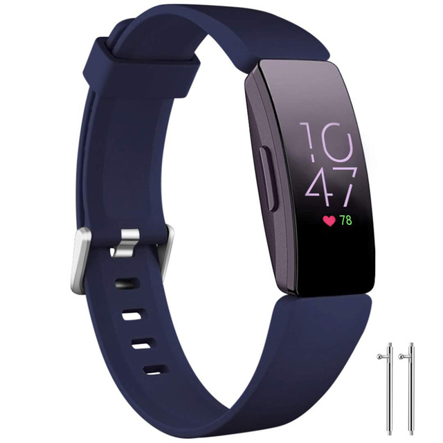 Paquete de 3 correas para Fitbit inspire Band para Fitbit inspire HR, pulsera de silicona de TPU blando para Bit inspire, accesorios