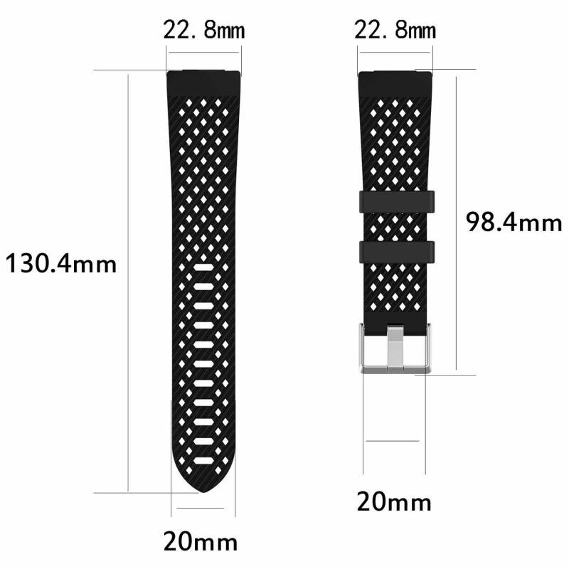 Watch Strap Breathable Rubber Strap Versa Sports Wristband Large Size For Fitbit Versa Lite Smart Accessories