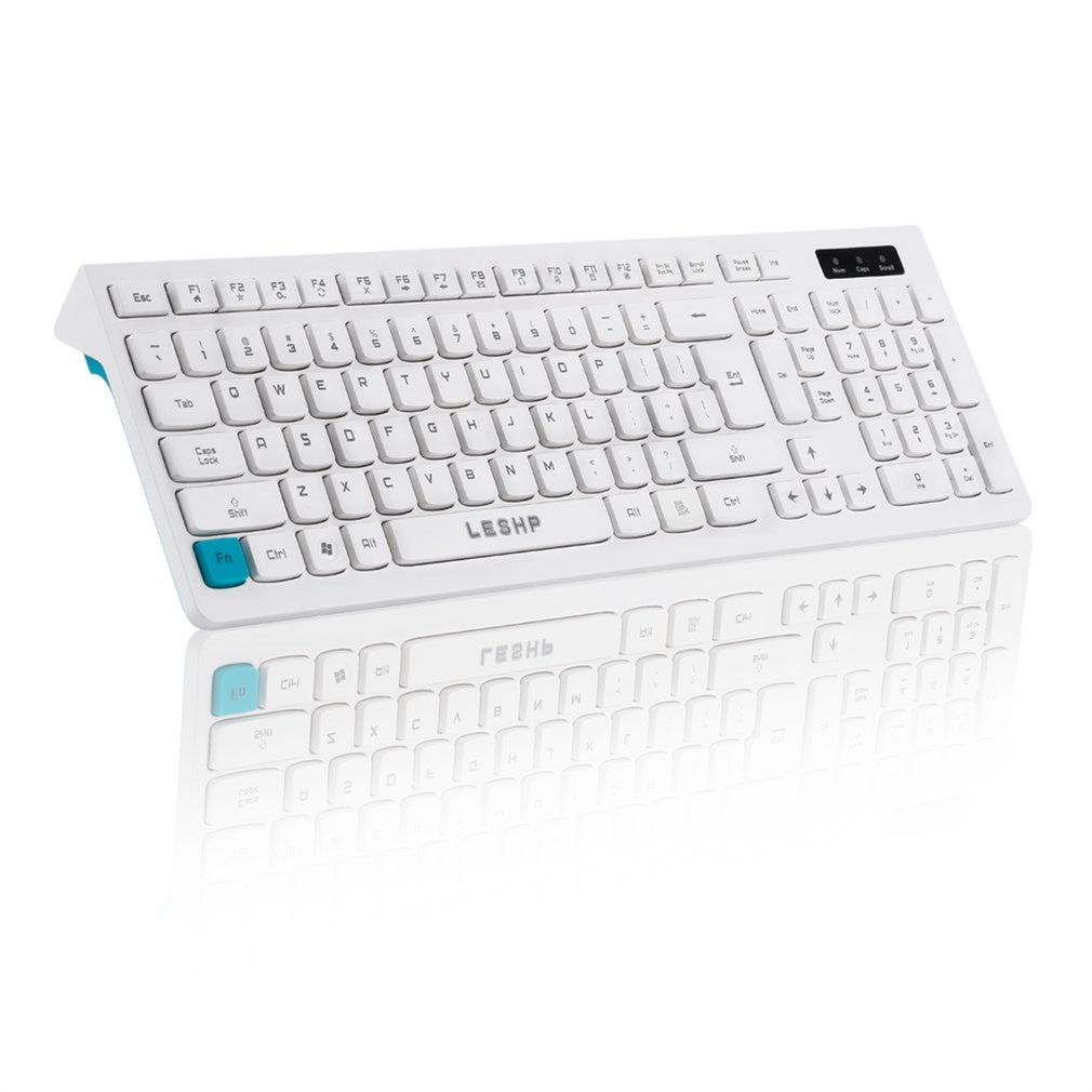Ultra-Dunne Chocolade Bedraad Toetsenbord Desktop Office Home Games Slim Mute Computer 104 Toetsen Full-Size Ergonomisch