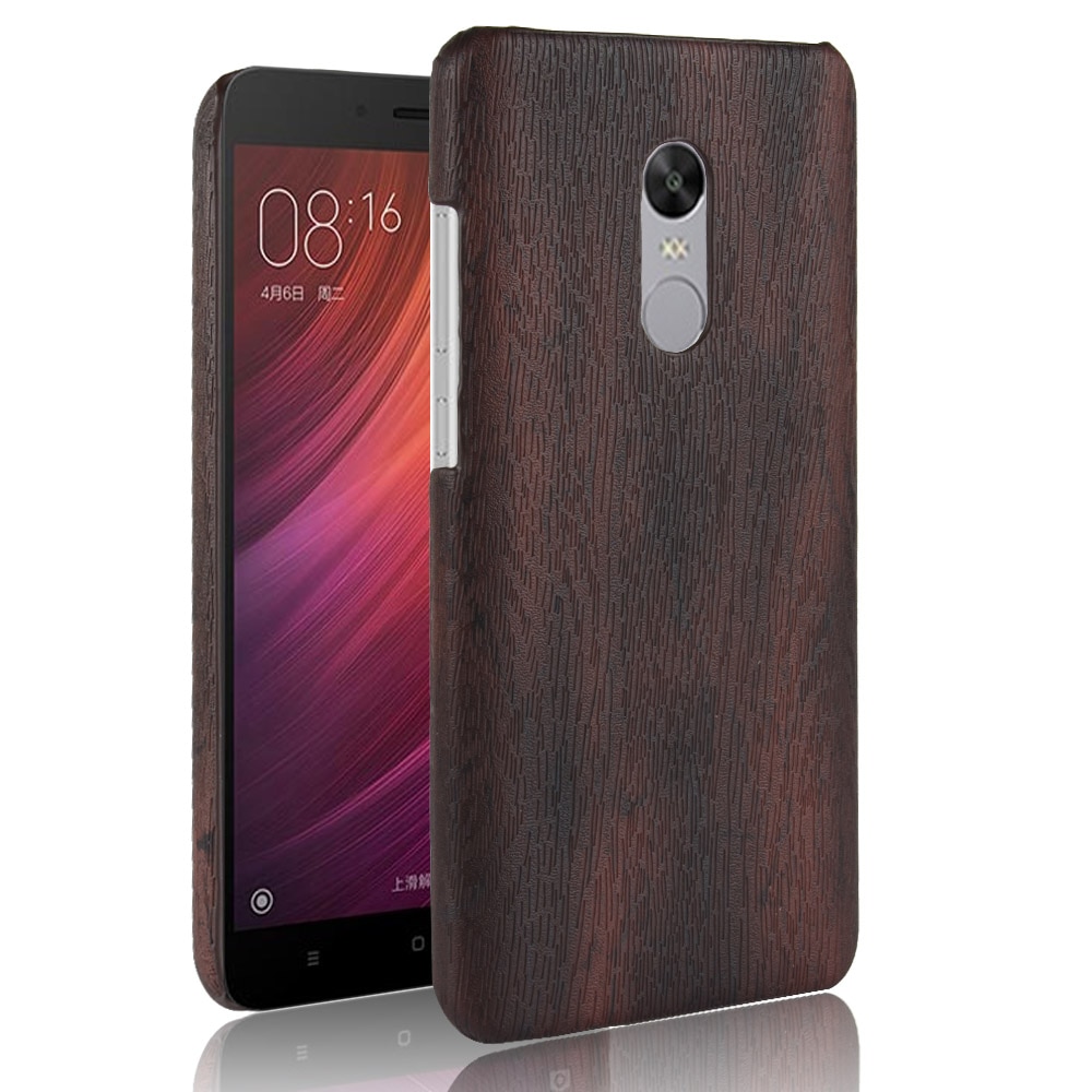 Per Xiaomi Redmi Note 4 Caso 5.5 pollice In Legno PU Cuoio grano mobile shell fondina Per Xiaomi Redmi Nota 4/Note 4X telefono caso