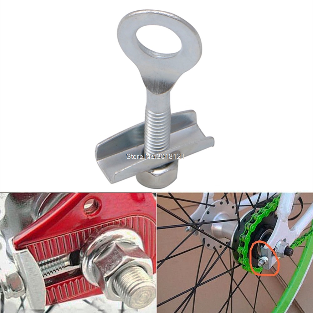 Bike Chain Tensioner Adjuster for BMX Fixed Gear Single Speed Track Bicycle