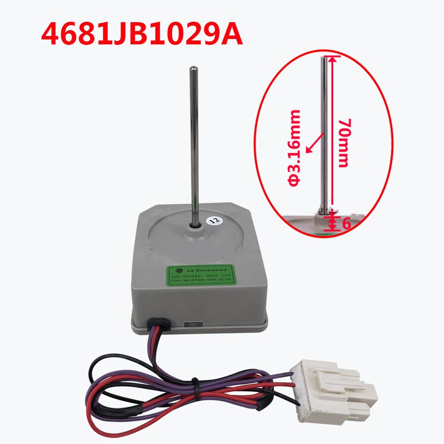 original double door refrigerator fan motor 4681JB... Grandado