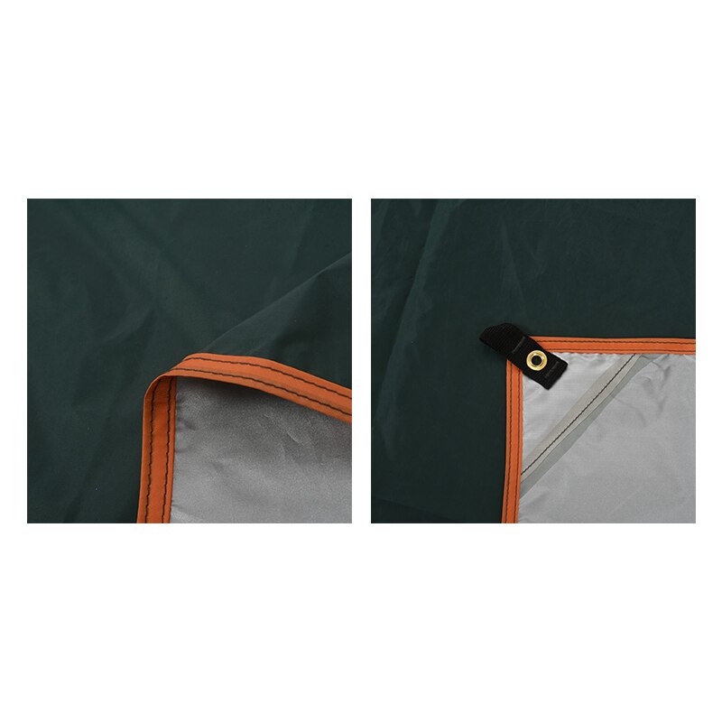 Top Lander Strand Solskydd Tarp - 2 st - Vattentät, UV-skydd, Kolfiber