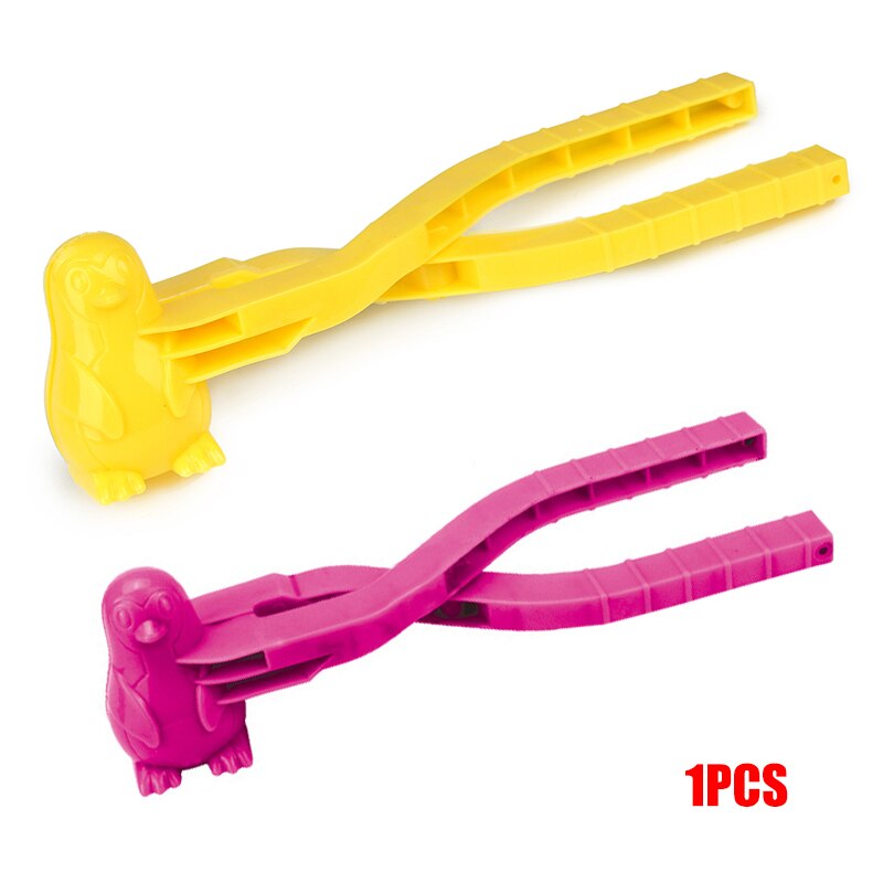 Fabricante de bolas de nieve económico molde de nieve Clip nieve arena molde herramienta de juguete para niños al aire libre invierno ds99: penguin snow clip