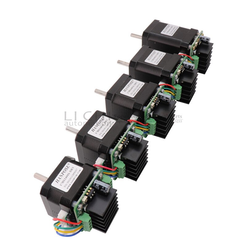 Motor de passo do fio do motor 4 de nema17 com o micro motorista traseiro 1.7a 70n.cm 17hs6401s-drv 17hs8401s-drv para a impressora 3d