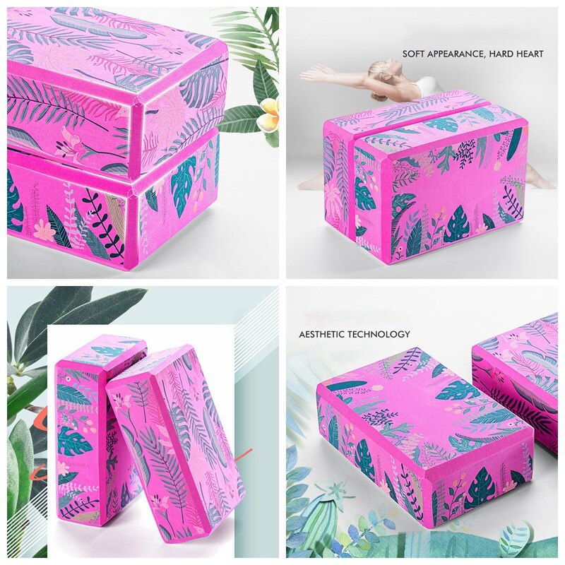 1Pc EVA Yoga Block High Density EVA Foam Block Suit For Yoga Pilates Meditation Workout Fitness