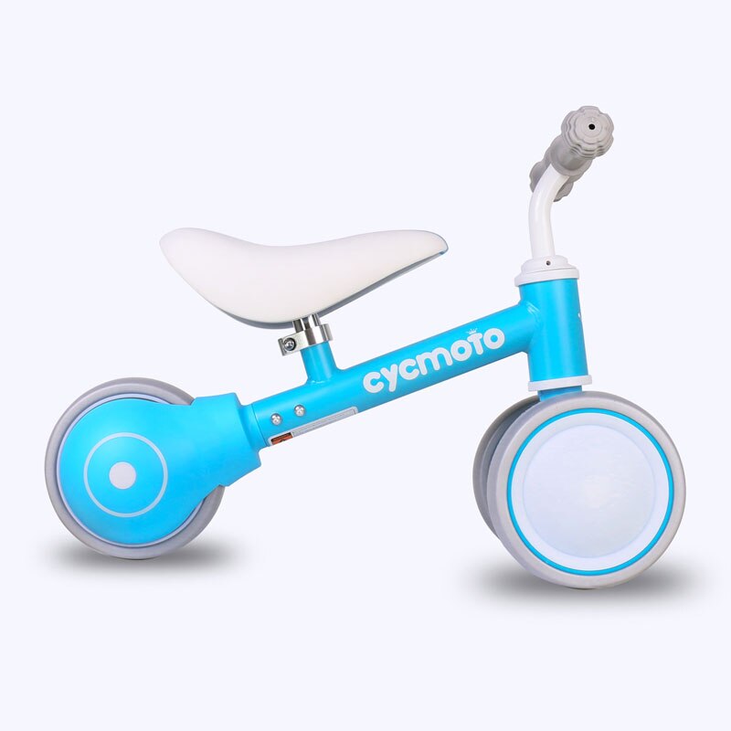 Hiland baby walk scooter balancecykel rollator børn kører på legetøj til 1-3 årige børn til læring gå scooter: Cykel 001bl