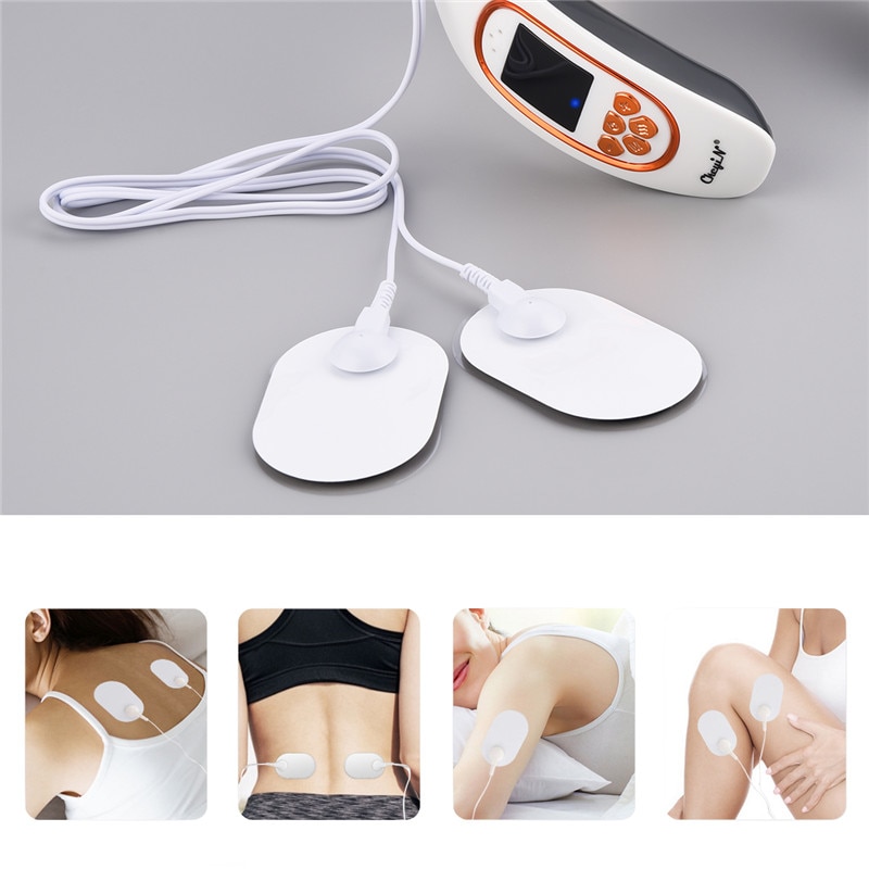 4D Clever Elektrische Nacken und Zurück Impuls Massagegerät ZEHN Drahtlose Wärme Halswirbel Entspannen Schmerzen Linderung Kneten Massage Maschine