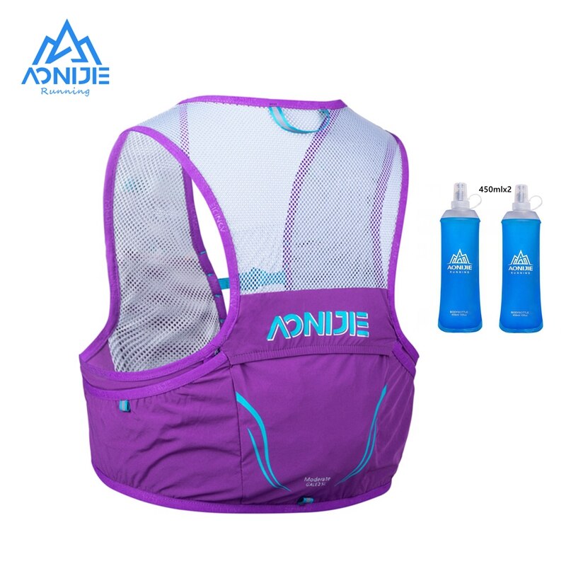 Aonijie 2.5L Ultralight Running Vest Outdoor Rugzakken Portable Hydration Pack Tassen Voor Camping Wandelen Fietsen Marathon C932S