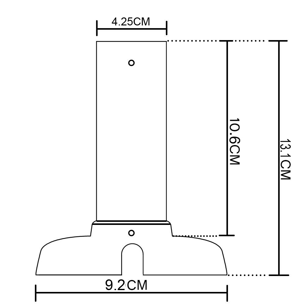 Ceiling mount bracket for P02 PTZ IP Network Camera