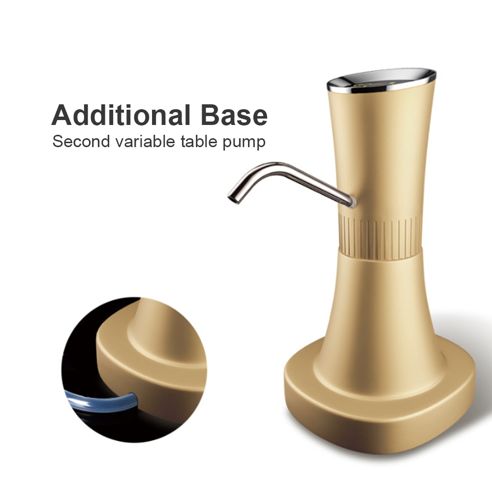 Water Bottle Pump Electric Water Dispenser Wireless Portable Electric Automatic Water Pump Bucket Bottle Dispenser