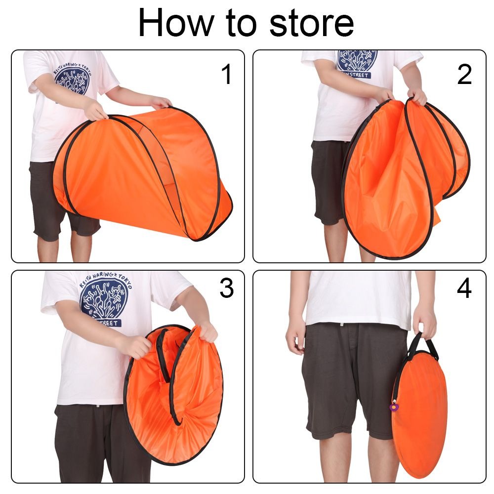 Tragbares Pop-up-Strand zelt Camping zelt Schatten Sonnenschutz UV-Schutz Camping zelt langlebige Polyester-Pa-Beschichtung Wanders chutz