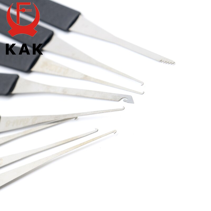 12 stk låsesmed værktøj knækket nøgle fjern auto nøgleudtræk sæt lås pick møbel hardware rustfrit stål håndtag gør-det-selv-værktøj