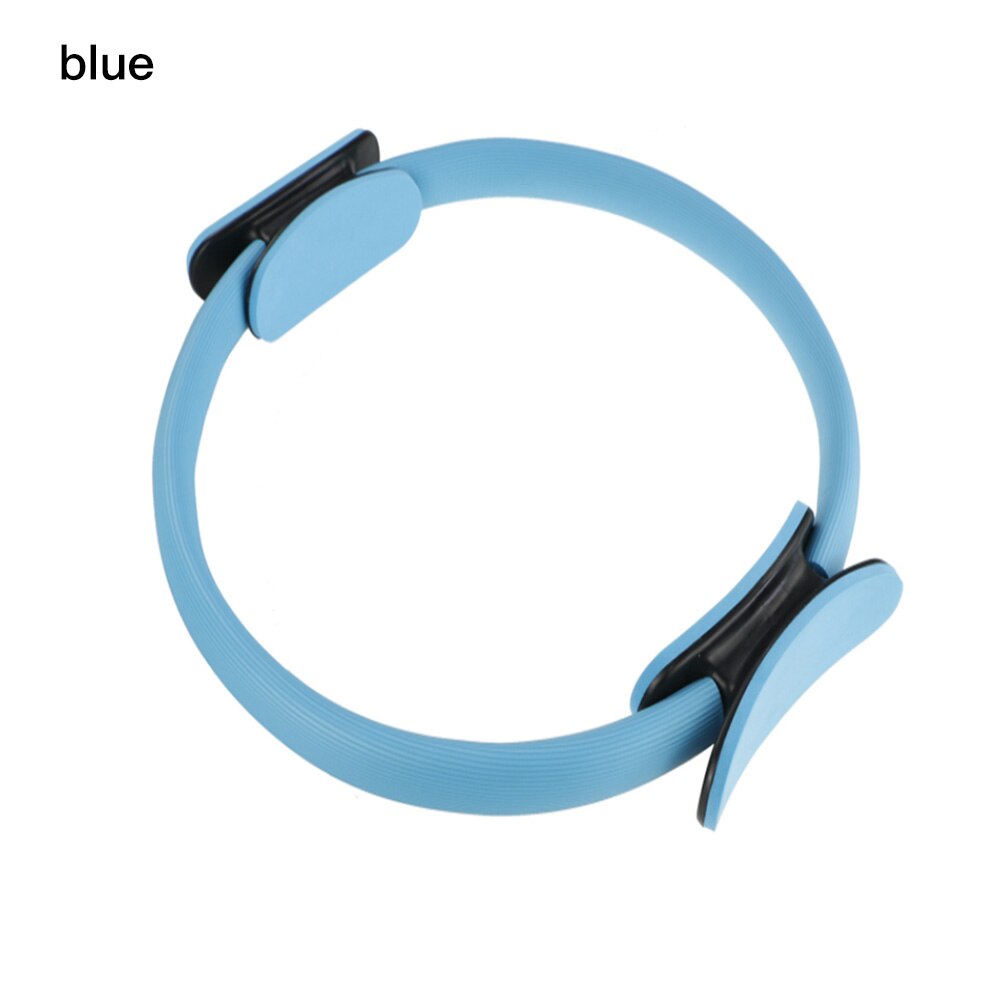 Yoga Pilates Ring - Heavy Duty PP+NBR Material - Body Building Fitness Circle - 3 Colors: Blue