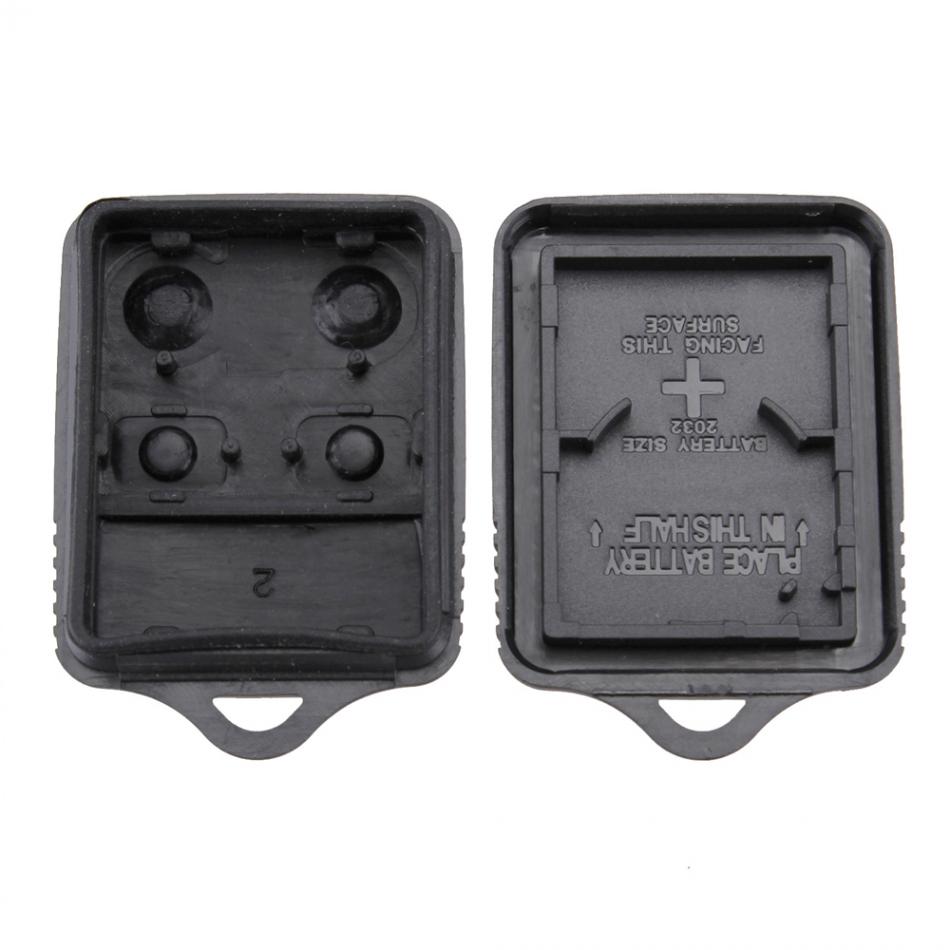Black 4 Buttons Durable Keyless Entry Replacement Car Auto Key Remote Fob Shell Case Suitable for Ford / Cars / Vehicles