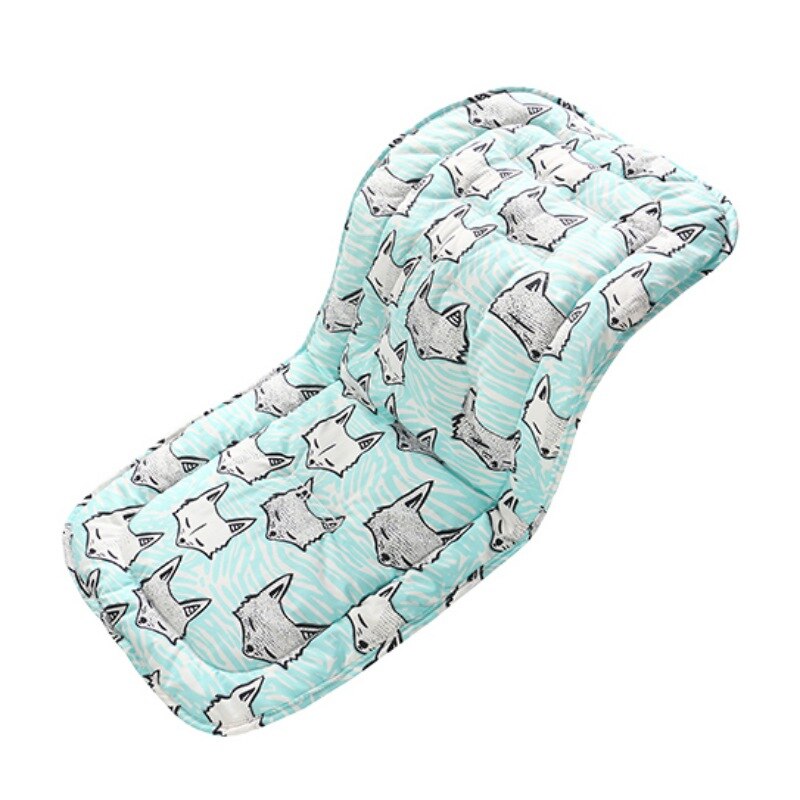 Cotton Baby Seat Liner Stroller Seat Mat Breathable Cushion Pad For Car Seat High Chair Pushchair