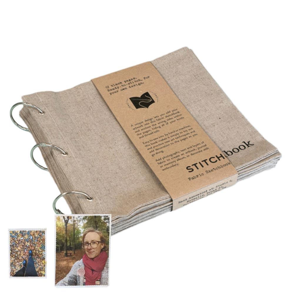 Quaderno per schizzi artistici Quaderno per schizzi in tessuto per diario artistico con design pieghevole unico per gli appassionati di disegni e gli scrittori: marrone