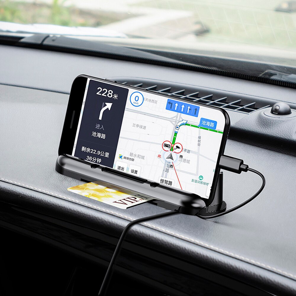 Car card with phone for temporary parking, car parking accessories, parking car transporter