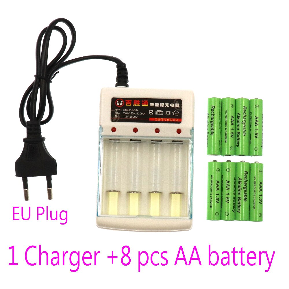 Kedanone AA batterij 3000 1.5 V Quanlity Oplaadbare batterij AA 3000 mAh BTY NI-MH 1.5 V Oplaadbare Batterij + charger 2 bestellingen