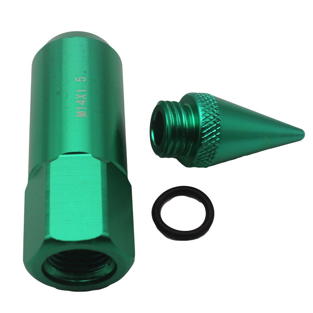 20Pcs M14X1.5 Extended 60Mm Aluminium Tuner Lugs N... Grandado