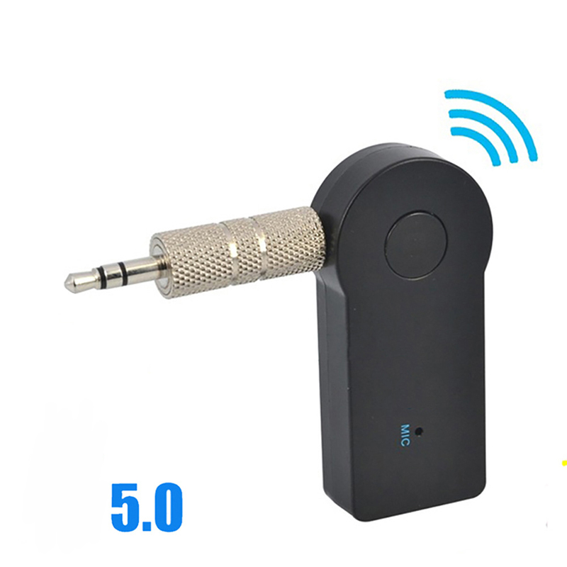 2 In 1 Draadloze Bluetooth-Compatibele Ontvanger Zender Adapter 3.5Mm Jack Voor Auto Muziek Audio Aux Hoofdtelefoon Handsfree