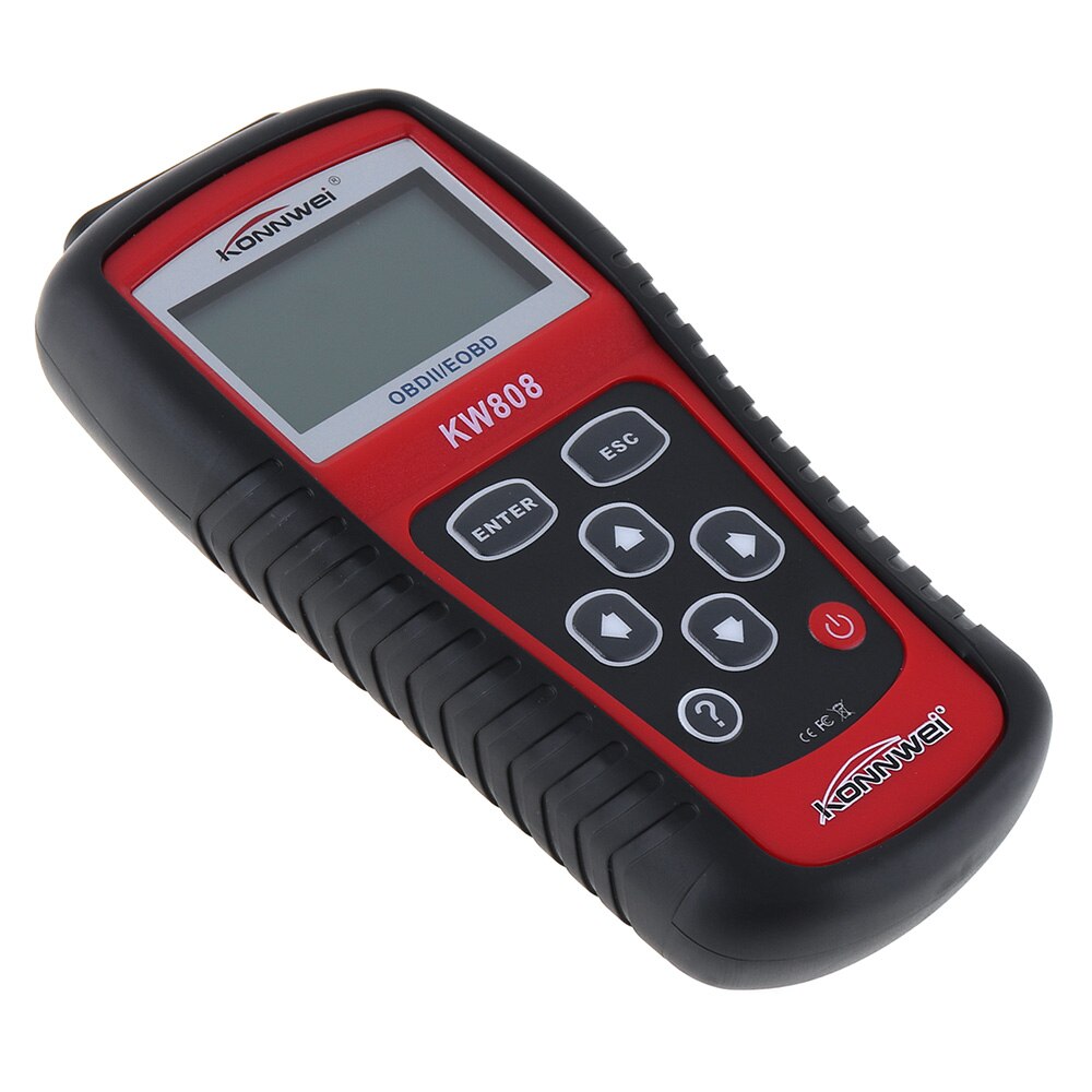KW808 automatic intelligent 12V car fault diagnosis instrument detection decoder scanner car code reader tool battery detector