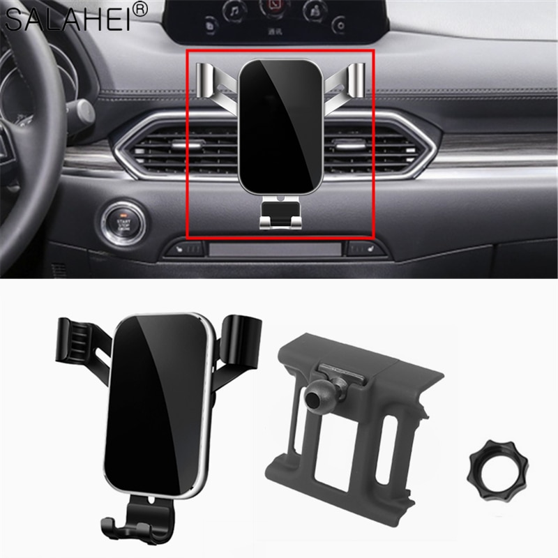 Luxurious Adjustable Car Phone Holder For Mazda CX-5 Air Vent Mount Bracket Phone Holder For Mazda CX5