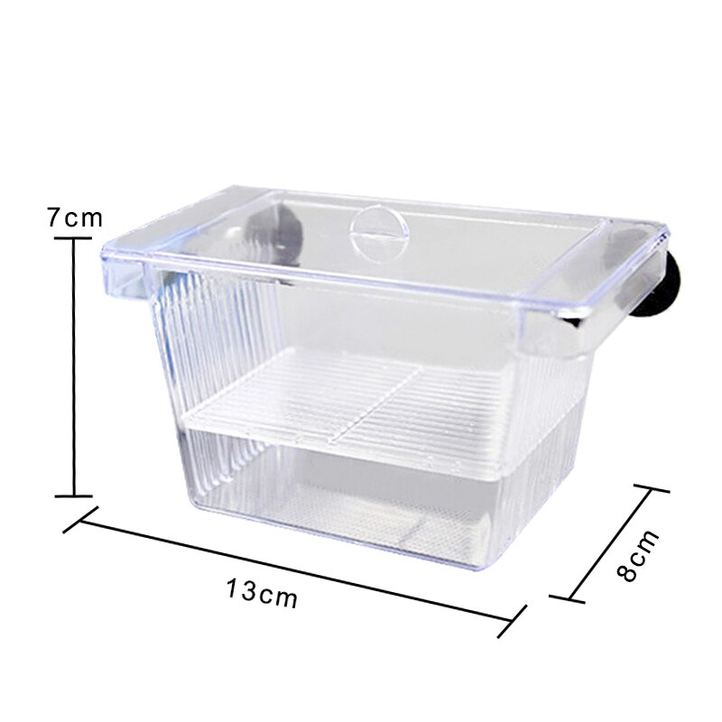 Aquarium Fish Breeding Box Rearing Hatchery Splits Fish Tank Turtle Reptile House Pet Fish Tank Guppy Double Breeding Breeder