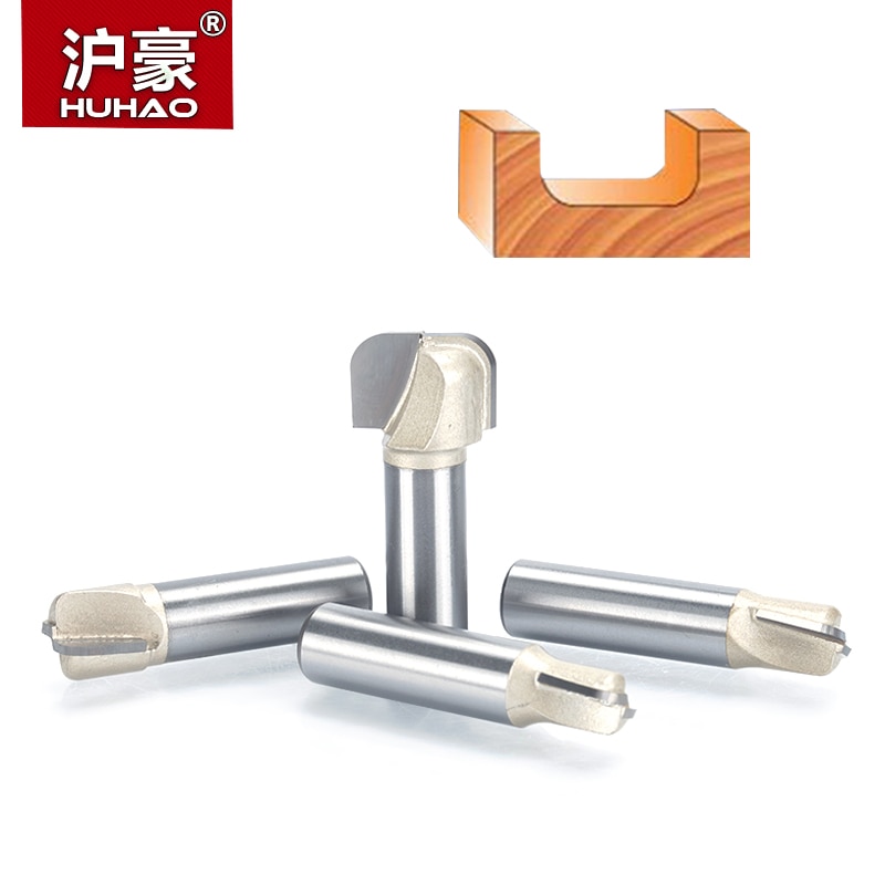 Huhao 1 stuks 1/2" schachtkom & lade sjabloon freesbit wolfraamcarbide frees voor houtbewerking snijgereedschap houtfrees