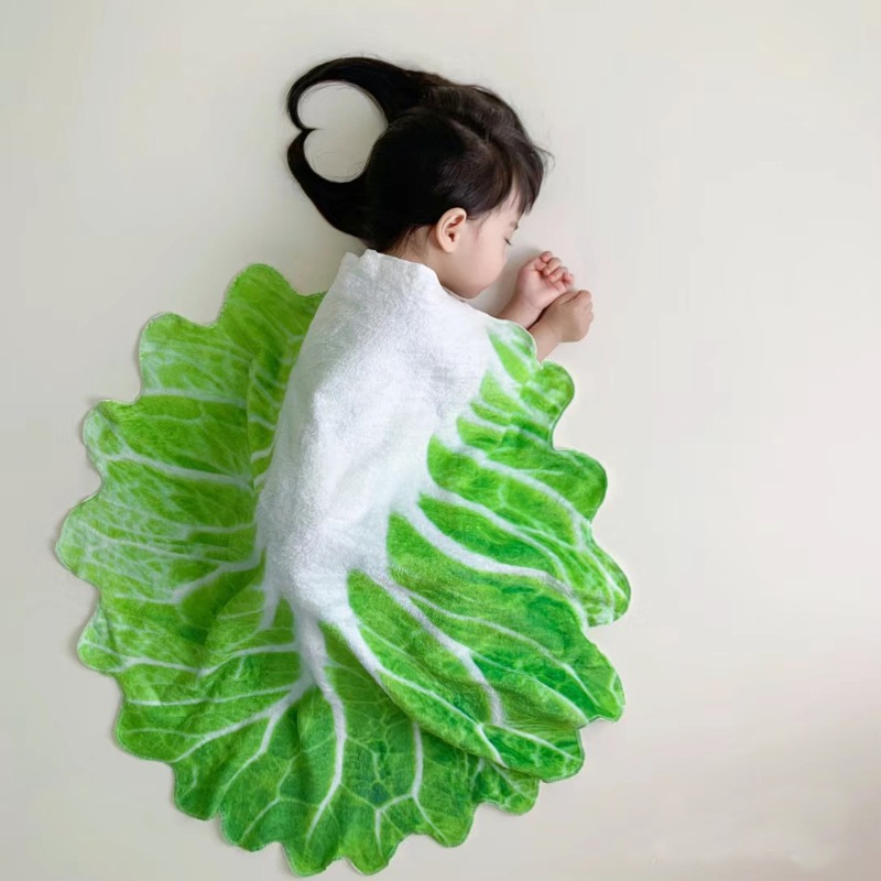 kooldeken, Chinese kool, leuke informele woonkamer, decoraties, creatieve schattige babydekbedden, kindercadeaus