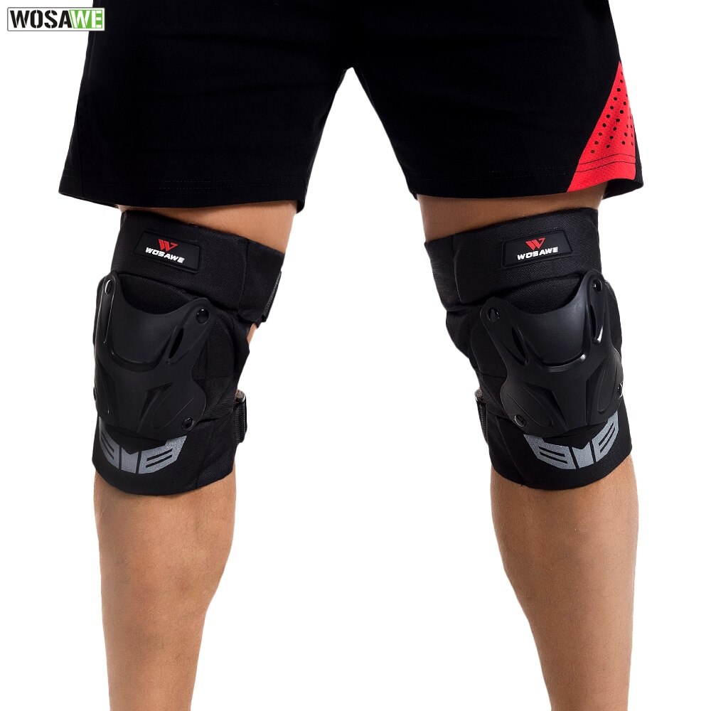 WOSAWE moto rcycle Protection genouillère coudière moto tout-terrain moto Protection croisée équipement corps garde vélo vtt protecteur