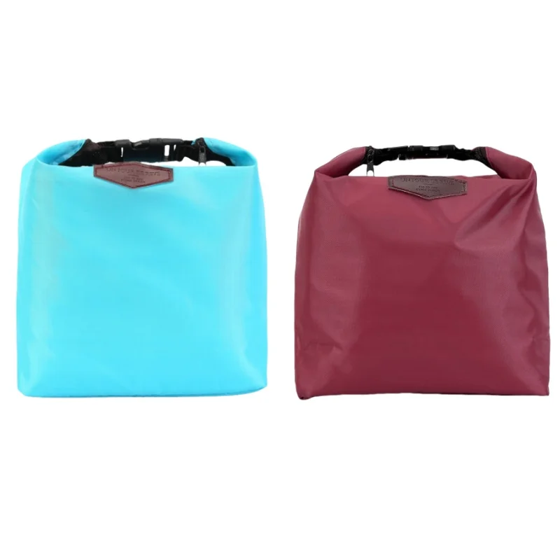 Bolsa de almuerzo con aislamiento térmico, bolsa de almacenamiento portátil de tela Oxford, bolsa de almacenamiento para lonchera, bolsa de comida picínica, paquete aislante, 1 ud.