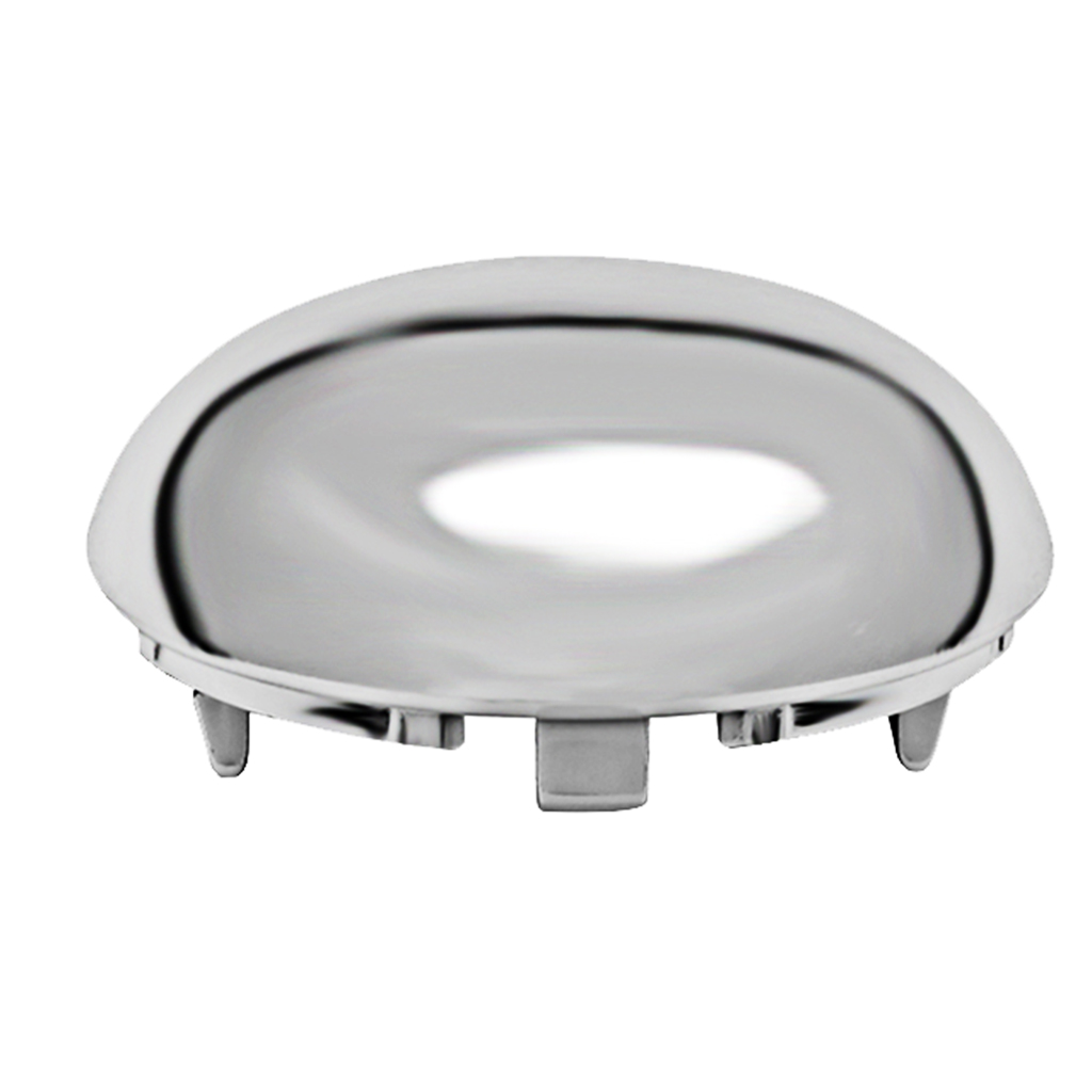 Car Console Gear Shifter Button Chrome Cap with Stronger Clips