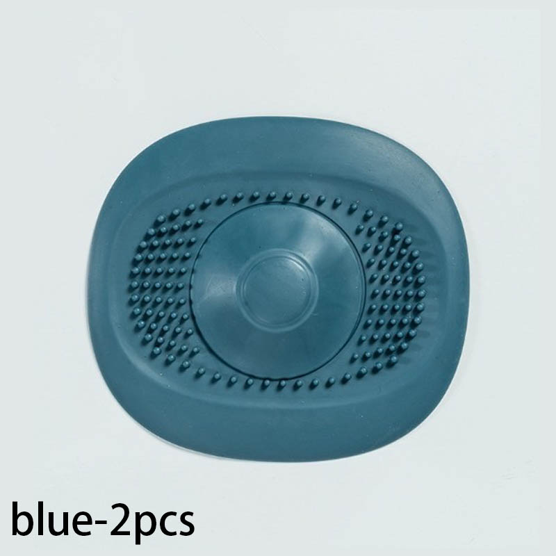 Couvercle anti-odeur pour drain de sol, type presse, filtre de drainage d'évier, filtre de sol de baignoire, bouchon d'étanchéité pour canalisation anti-odeur de salle de bains: WHITE