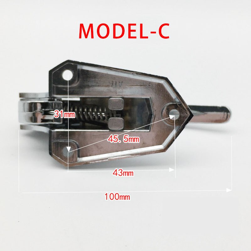 Adjustable Height Oven Door Lock Freezer Handle Handle Buckle Handle Cold Storage Door Lock Oven Accessories