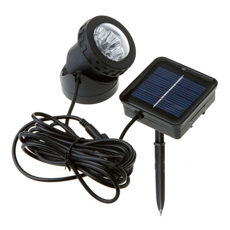 1/2 Lamps Solar Powered Landscape Projection Spotlight Underwater Lights For Garden Pool Pond Lawn Outdoor Lighting Projector