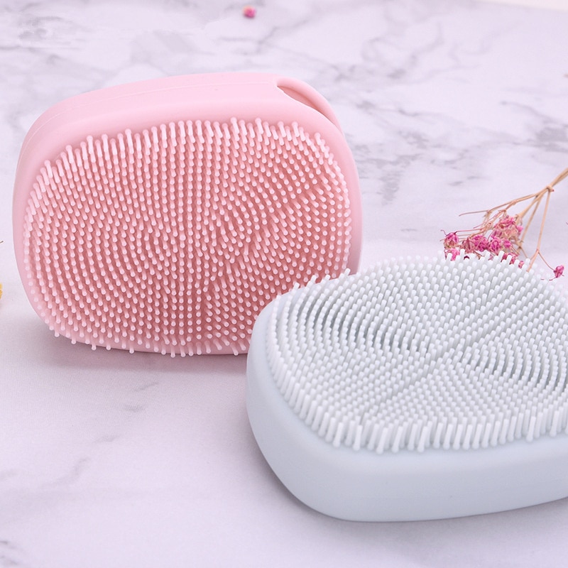 1pc Weiche Handschuh Silikon Gesicht Reiniger Waschen Pinsel Wäscher Bord Mitesser Entfernung für Kosmetische machen hoch Reinigung Werkzeuge