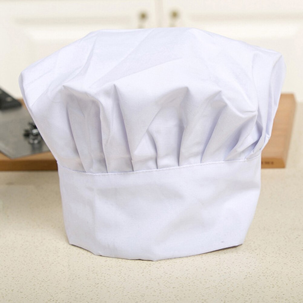 élastique femmes hommes plissé casquette de travail cuisine cuisson boulanger Chef chapeau