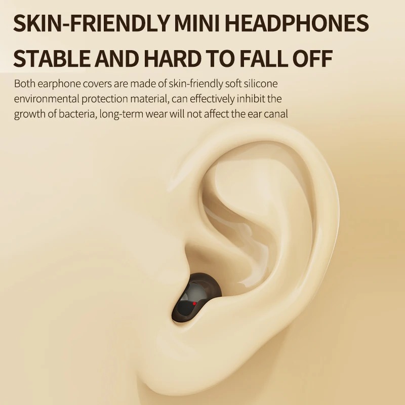 Neue Mini13-N Ultra Kleine Mini Unsichtbare Drahtlose Bluetooth Kopfhörer in Ohr Schlaf Ohrhörer Lärm die Ermäßigung Spiel Anruf Kopfhörer